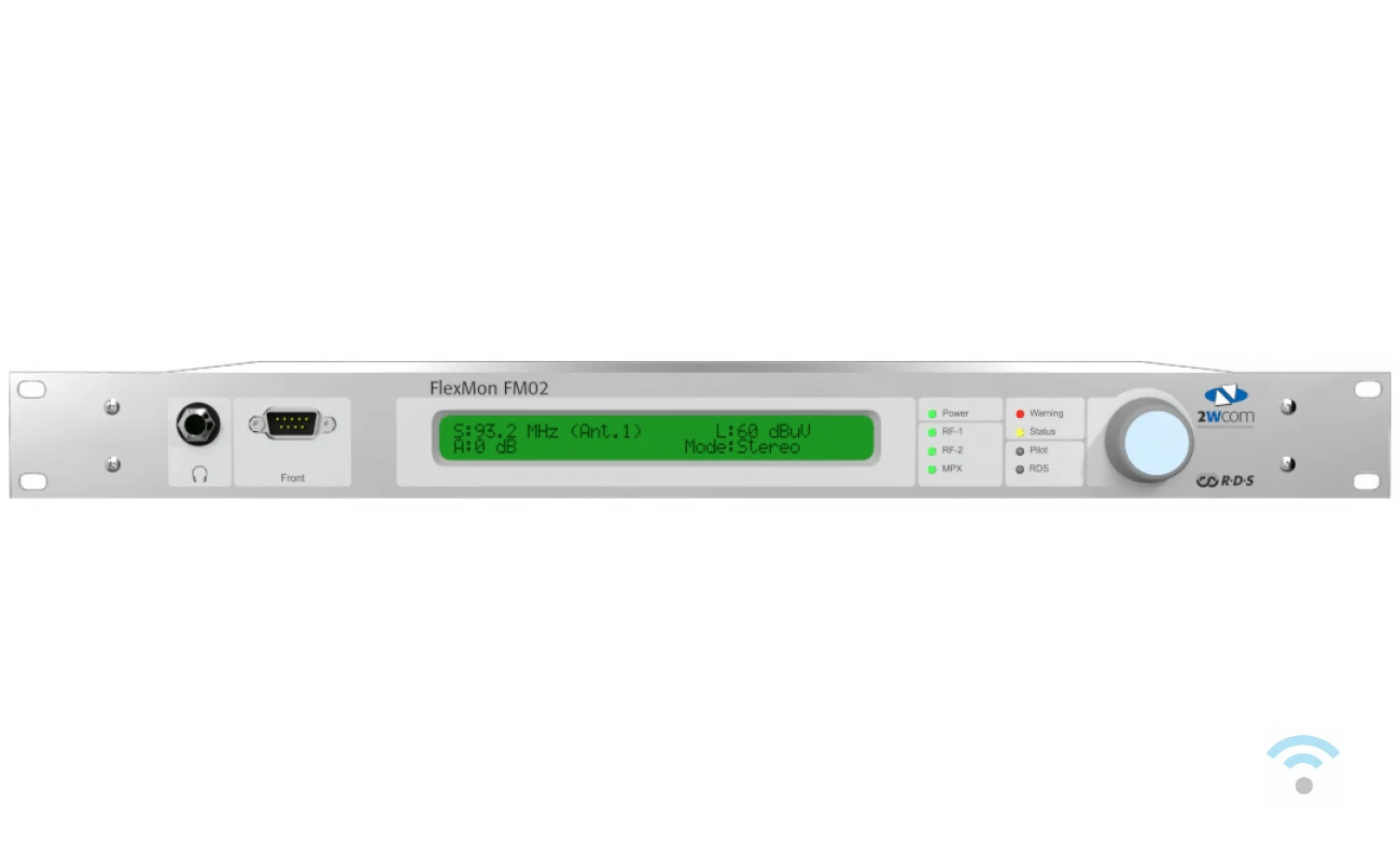 2WCOM FM02 Récepteur FM FLEXMON