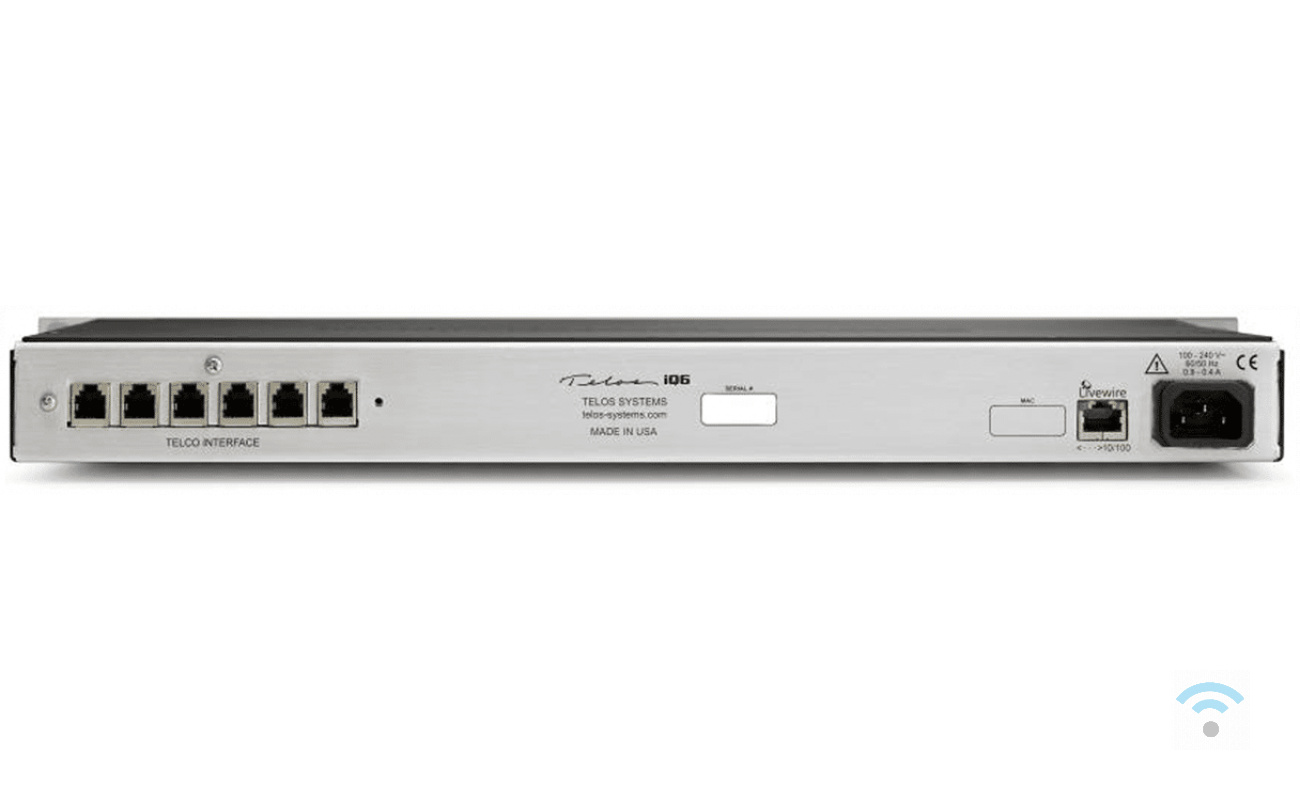 Telos iQ6 POTS 6-lijns telefoonsysteem voor Axia iQ