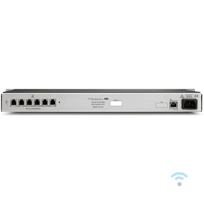 Telos iQ6 POTS Système téléphonique à 6 lignes pour Axia iQ