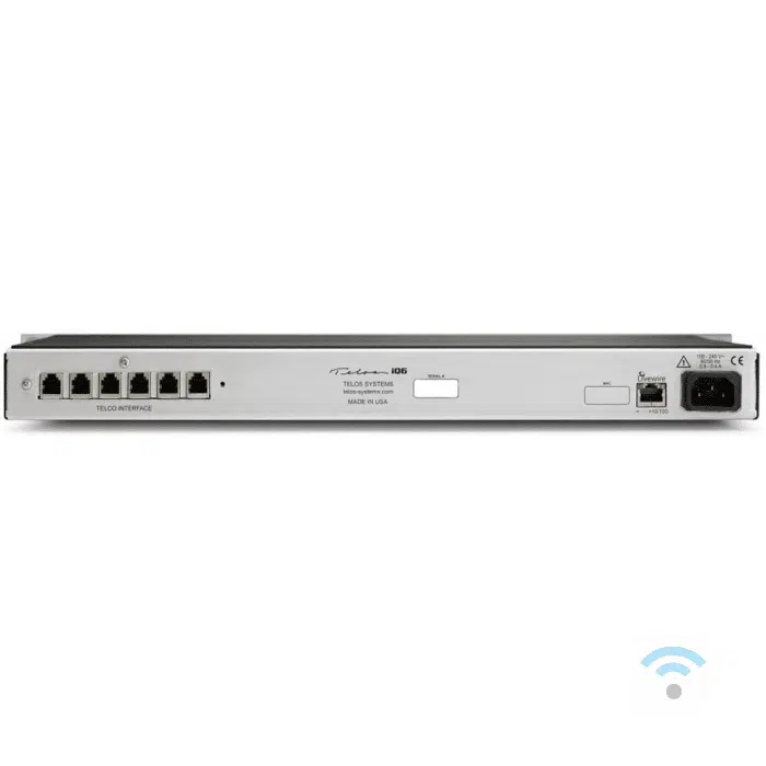 Telos iQ6 POTS 6-lijns telefoonsysteem voor Axia iQ