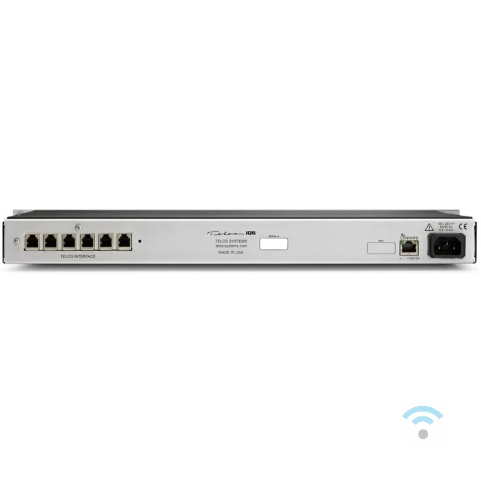 Telos iQ6 POTS Système téléphonique à 6 lignes pour Axia iQ