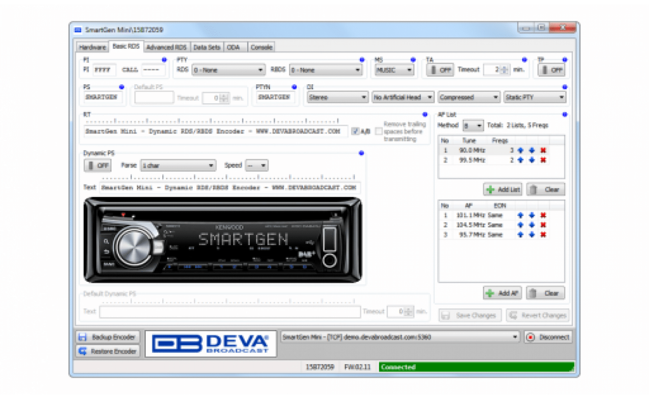 Logiciel DEVA Image