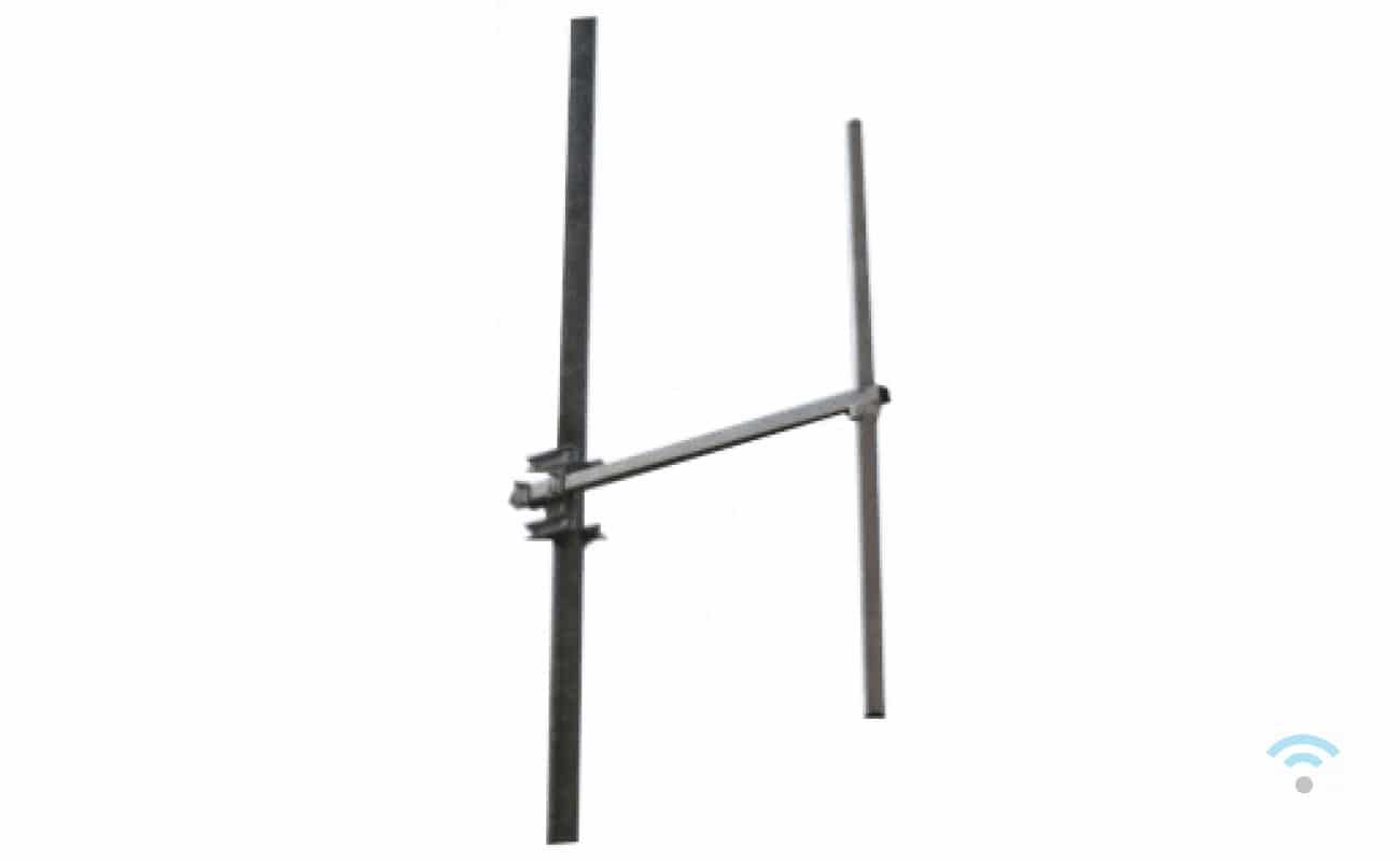 Broadband Dipole antenna N Connector Aluminum
