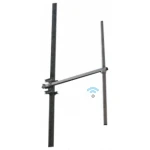 Breedband Dipool antenne N Connector Aluminium