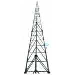Self-supporting lattice mast
