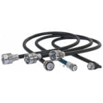 Lambda Tech Coaxial stacking cables, maximum 2 antennes