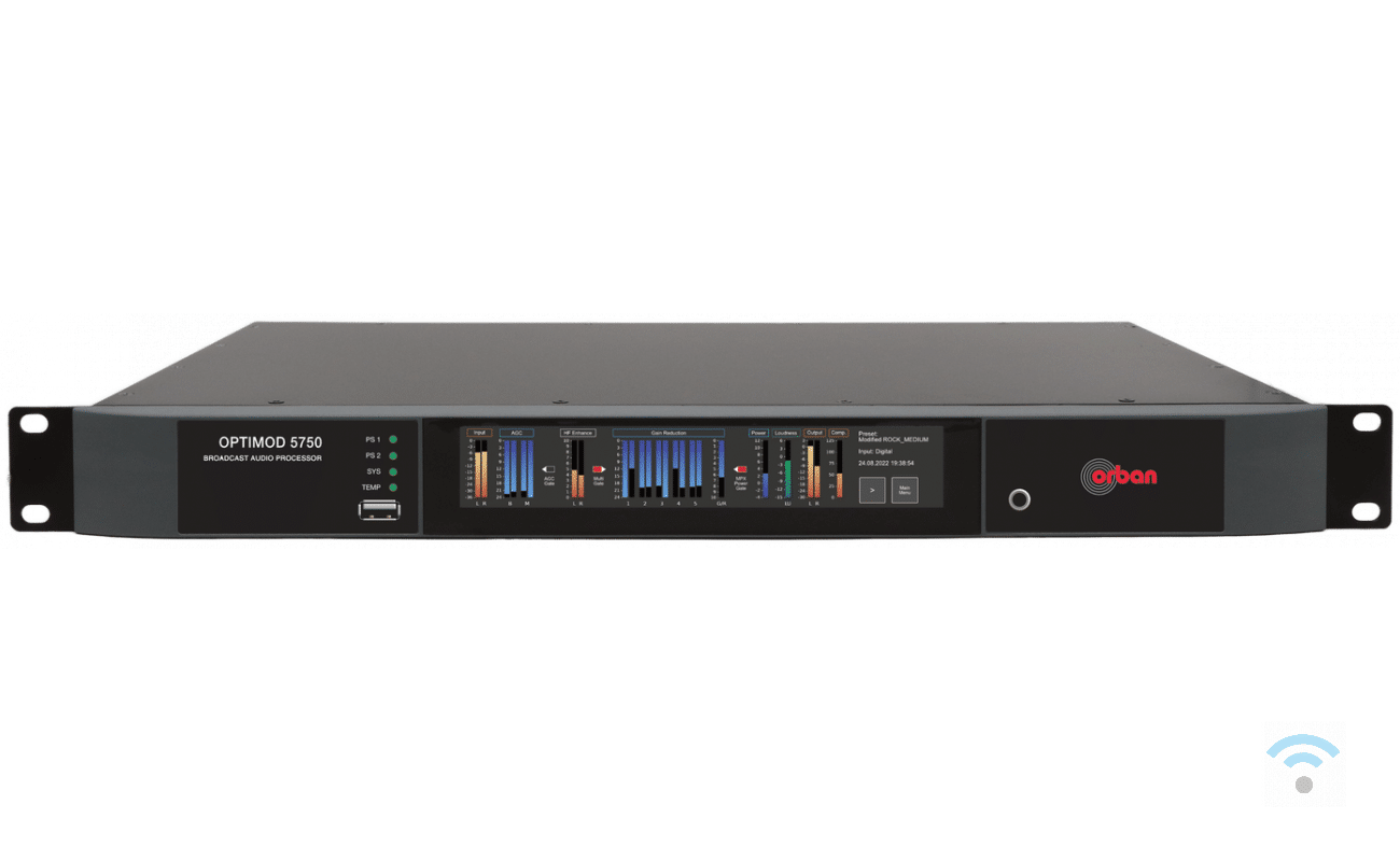Orban Optimod 5750 Vue de face