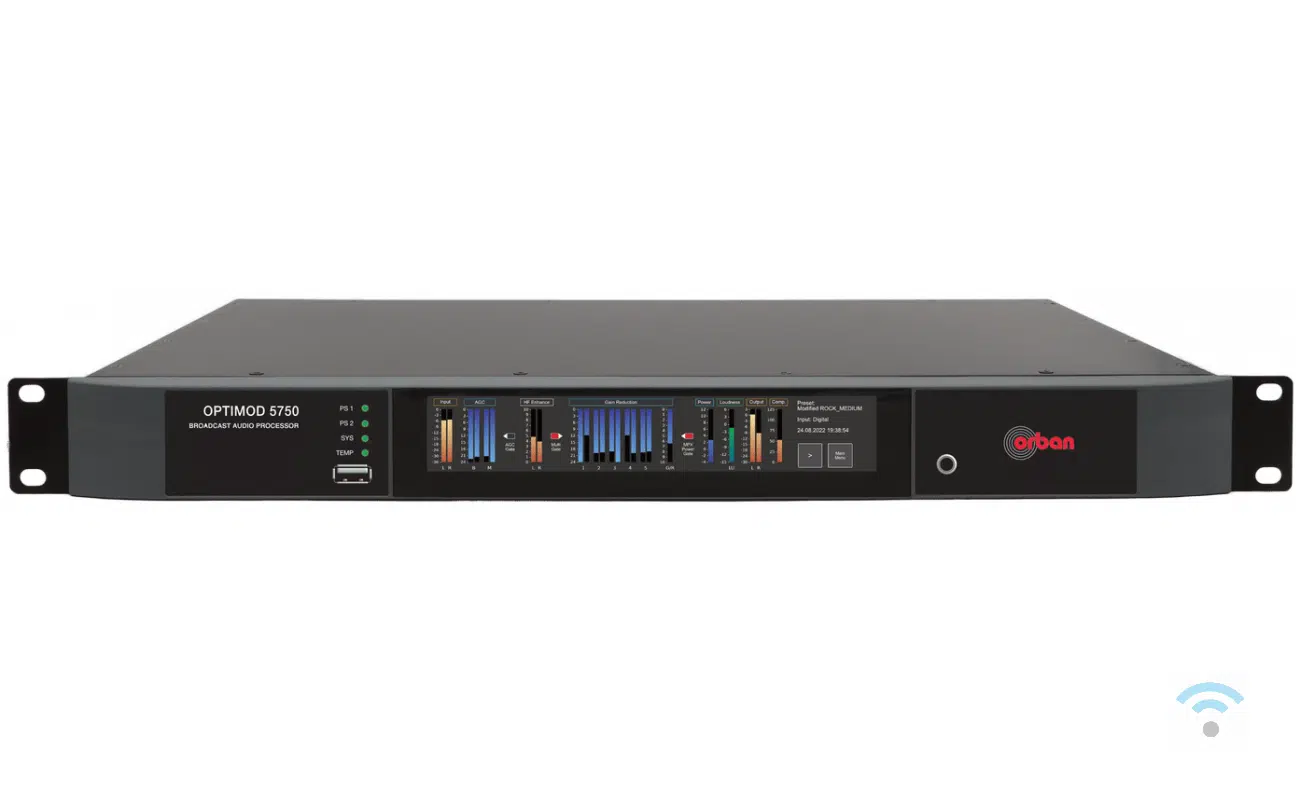Orban Optimod 5750 Vooraanzicht