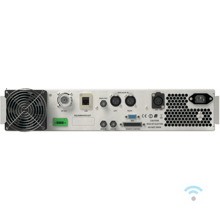 Retour de l'émetteur FM Prima 300 Pirma 300 face arrière