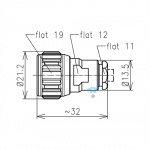 Spinner N-connector (Male) - Image 2