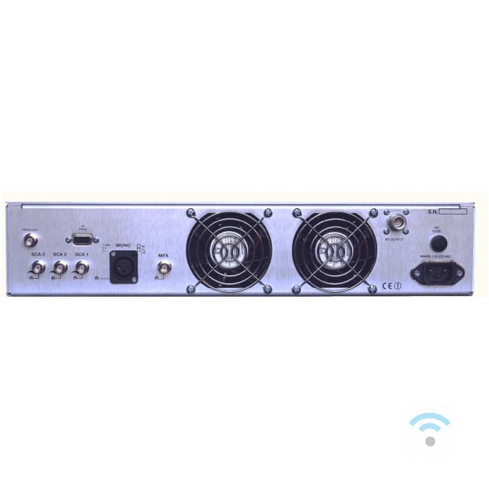 Suono ESVA 250 Watt achter SUONO ESVA 250W aansluitingen