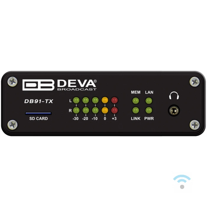 db91_tx_front_72_1024 DEVA DB91-TX Encodeur audio IP – Image 1