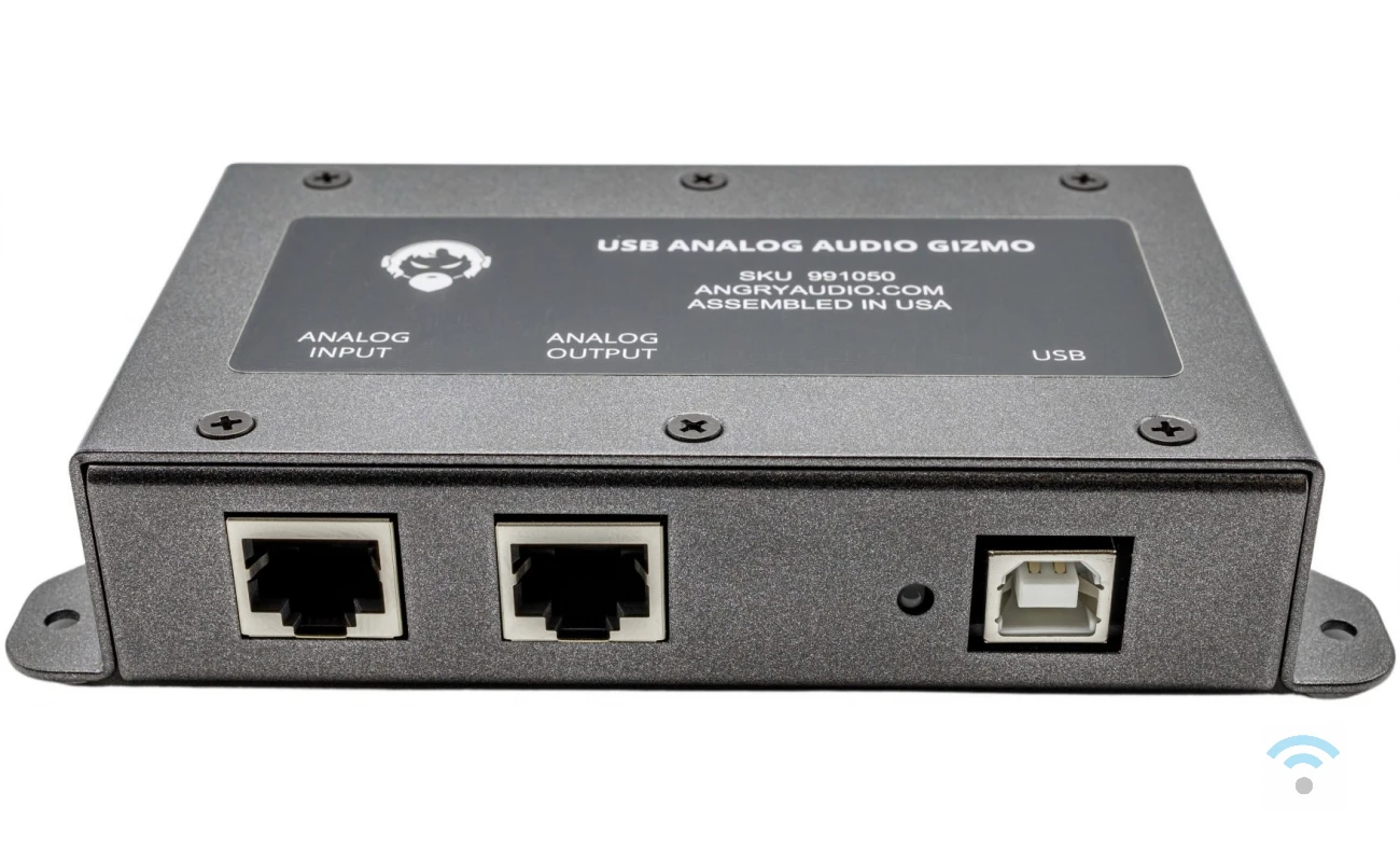 USB audio analogique gizmo angry audio