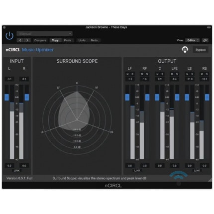 Angry Audio nCIRCL Stereo To 5.1 Upmixer