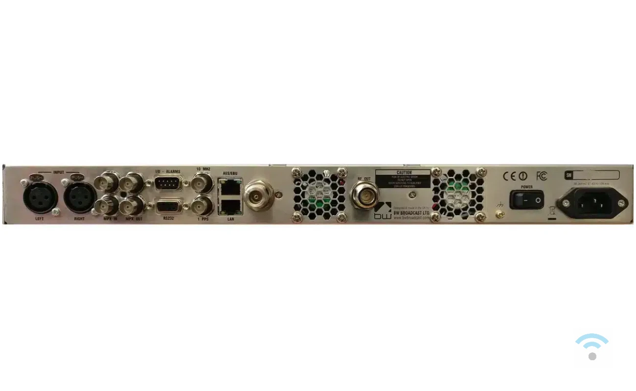 BW Broadcast TX30 V3 Aansluitingen