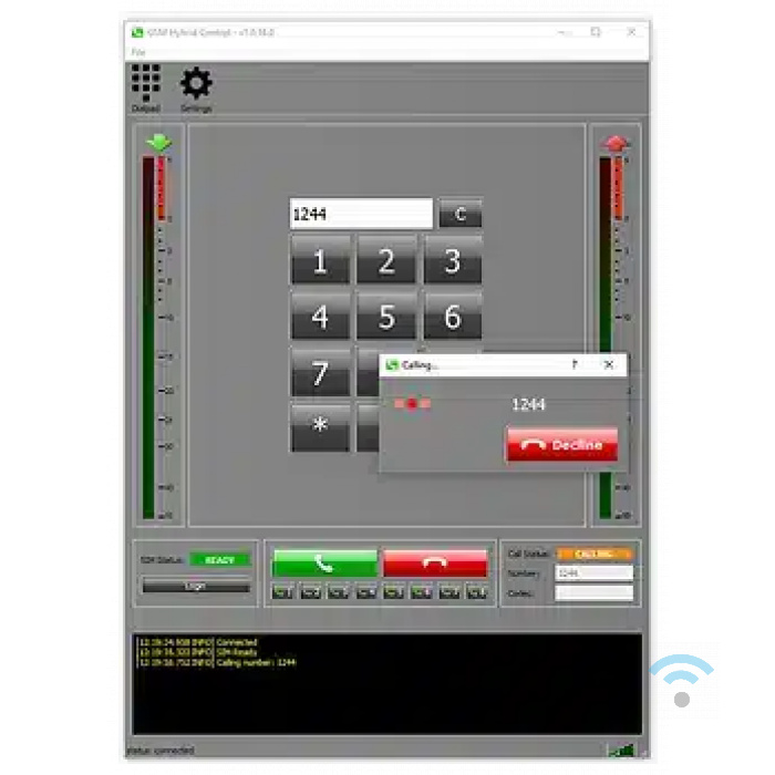 mobile phone_calling_2x D&R HD Voice GSM hybrid 9.5" - Image 3