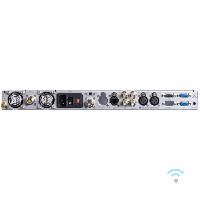 1U_Post TEM Broadcast 10W FM Exciter aansluitingen