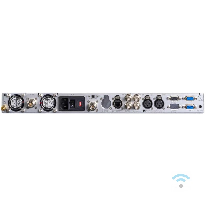 TEM Broadcast 10W FM Exciter aansluitingen
